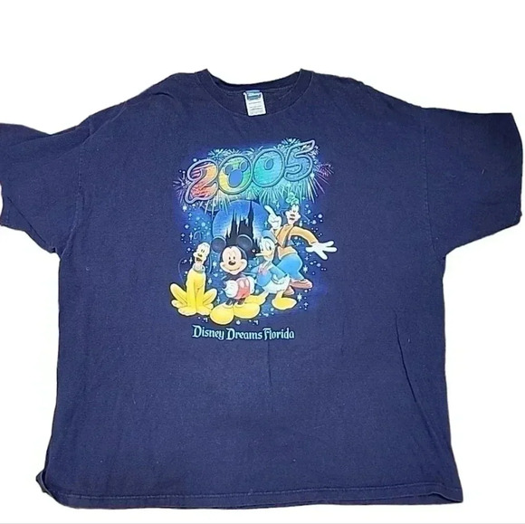 Disney Tops - 2004 Disney Dreams Florida T-Shirt Size 3Xl